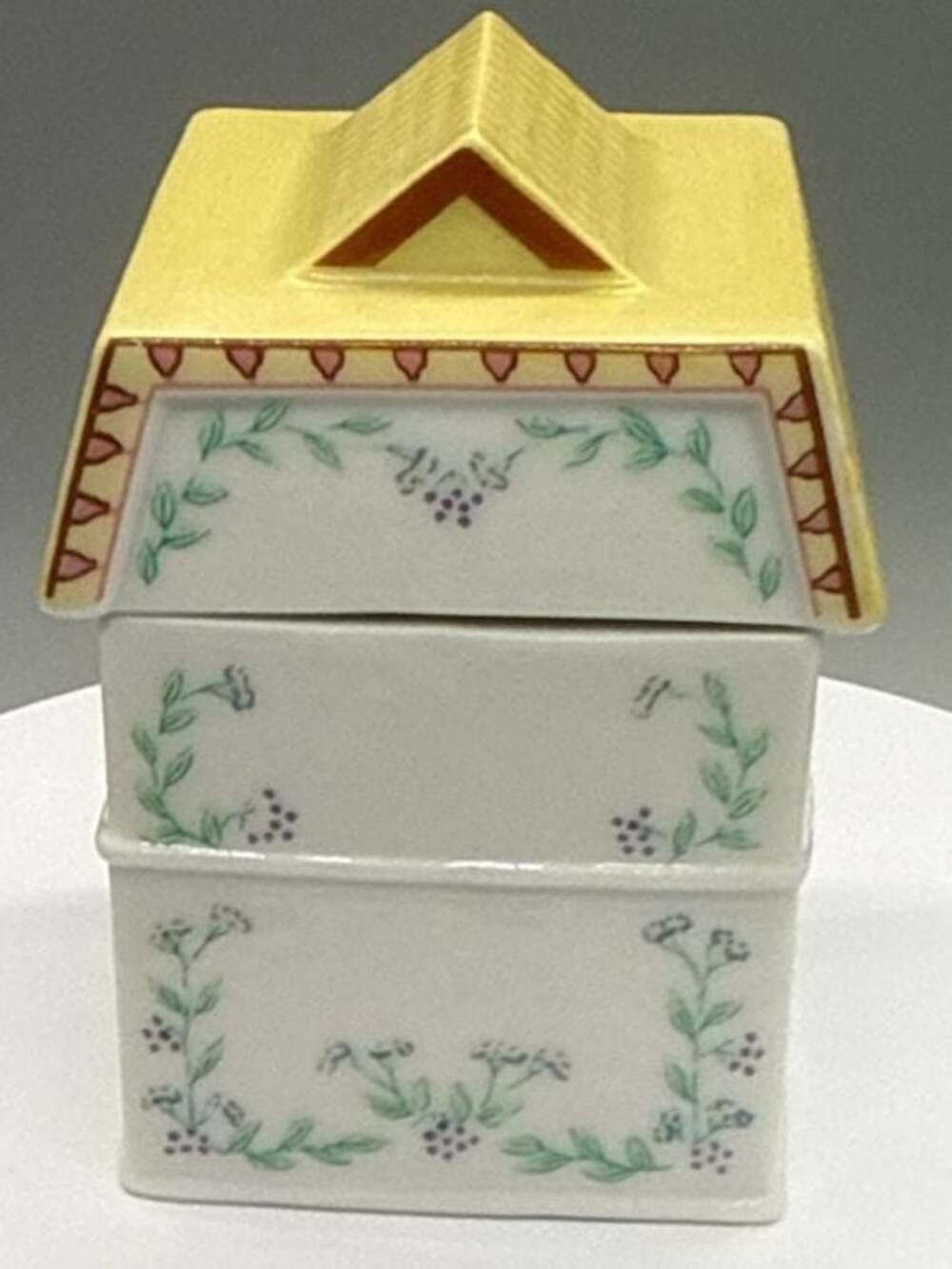 Lenox Spice Village 1989 Allspice House Jar w/ Lid Porcelain All Spice Vintage - Picture 11 of 16